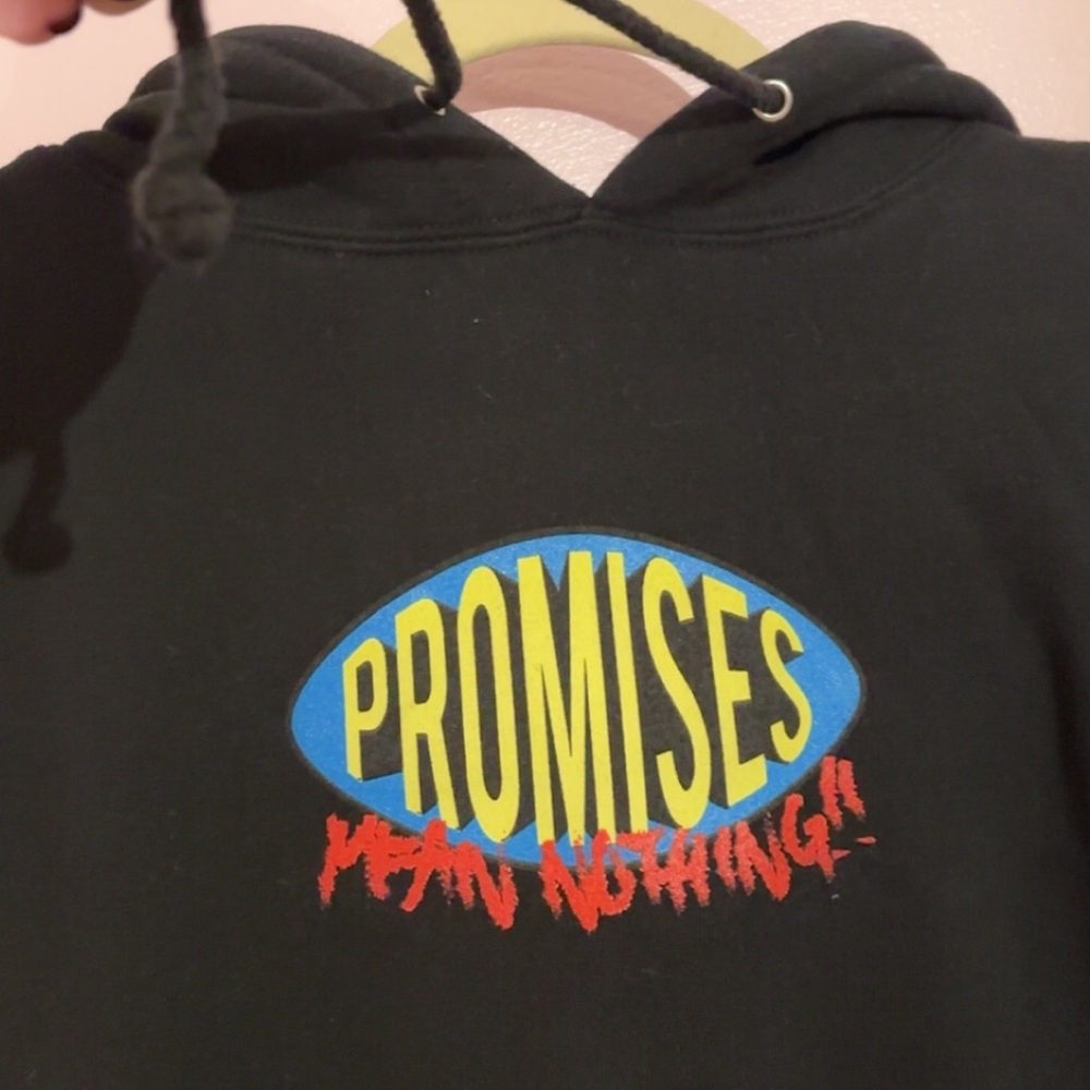 NWOT Unisex Broken Promises Karma Hoodie - Picture 6 of 17